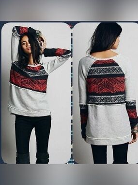 Free People Snow Angel Pullover Sweater